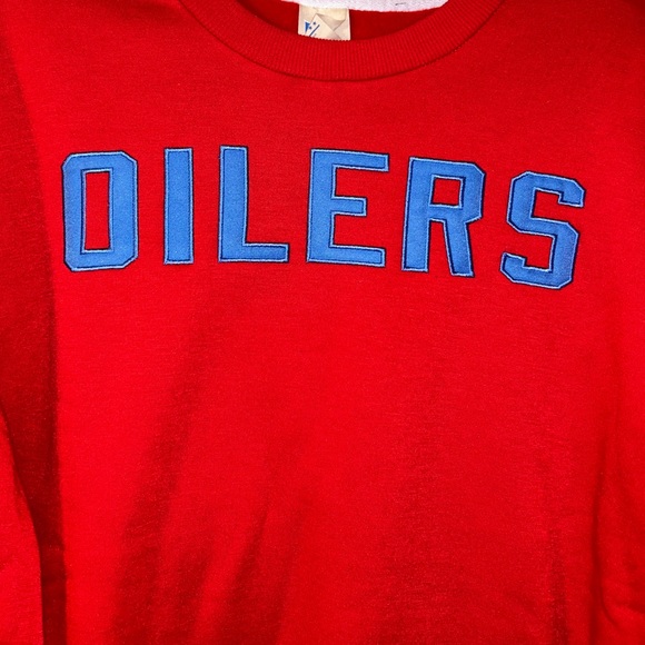 ๐๐๏ธ Houston Oilers Retro Marquee NFL Football
Pullover Sweatshirt ๐๏ธ๐ - Picture 14 of 16